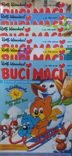 Rolf Kauka - Buci Maci magazin 1996. janur-december / november hinyzik /  ( 11 szm )