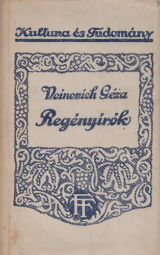 Voinovich Gza - Regnyrk-tanulmnyok
