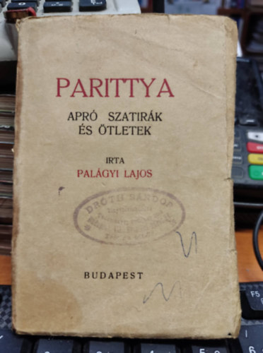 Palgyi Lajos - Parittya