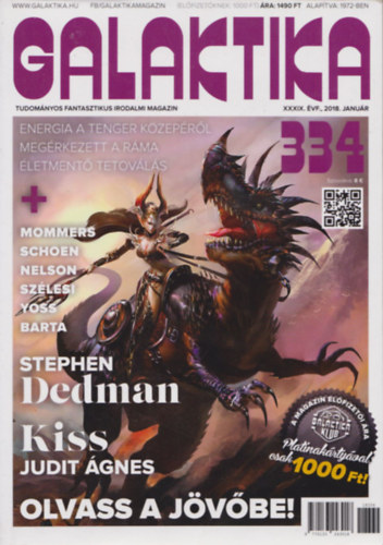Galaktika 334. (XXXIX. �vf., 2018 janu�r)