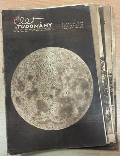 Élet és Tudomány XI. évf. 1956. 8 db szórványszám (20, 30, 32, 33, 36, 37, 38, 41. sz.)