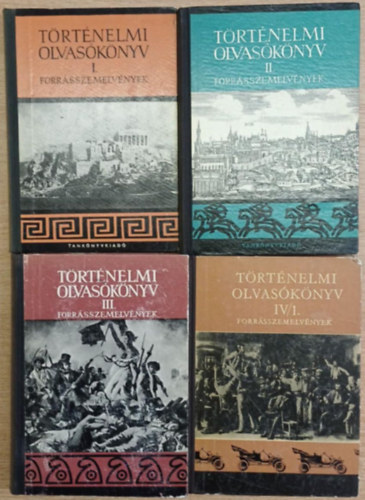 Makkai Lszl, Sinkovics Istvn  (szerk.), Kislaki Kroly Hahn Istvn (szerk.) - Trtnelmi olvasknyv I-IV. - Forrsszemelvnyek