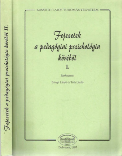 Balogh Lszl- Tth Lszl - Fejezetek a pedaggiai pszicholgia krbl II.