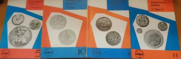 Huszr Lajos - 4 db rengyjts, Huszr Lajos: Trtneti rnek I. Kzpkor (5) + Trtneti rmek 2. jkor (10) + Trtneti rmek 2. jkor (12) + Trtneti rmek 2. jkor IV. (14)