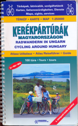 Ker�kp�rt�r�k Magyarorsz�gon - atlasz �s �tikalauz 1:250 000