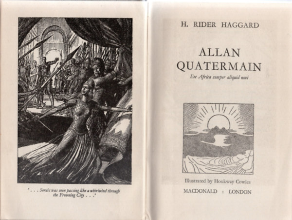Rider H. Sir Haggard - Allan Quatermain