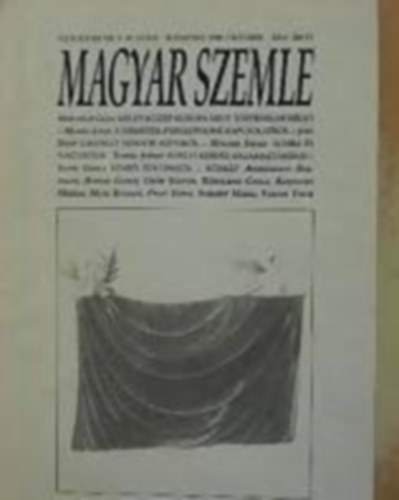 Kodol�nyi Gyula  (szerk) - Magyar szemle 1998. okt�ber