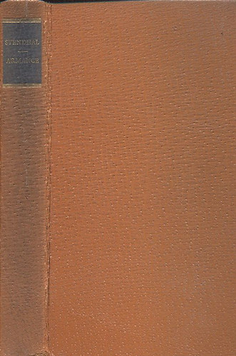 Stendhal - Armance - Jelenetek egy prizsi szalonbl 1827-bl (Helikon kisknyvtr)- szmozott