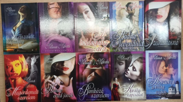 Melissa Moretti - 10 db Melissa Moretti romantikus regny