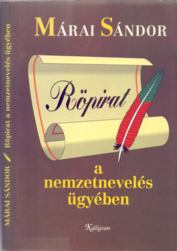 Mrai Sndor - Rpirat a nemzetnevels gyben (Ddor Istvn festmvsz grafikival)