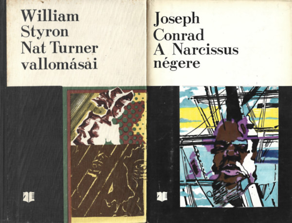 3 db Kriterion knyv, Joseph Conrad: A Narcissus ngere, William Styron: Nat Turner vallomsai, Feuchtwanger: A csnya hercegn