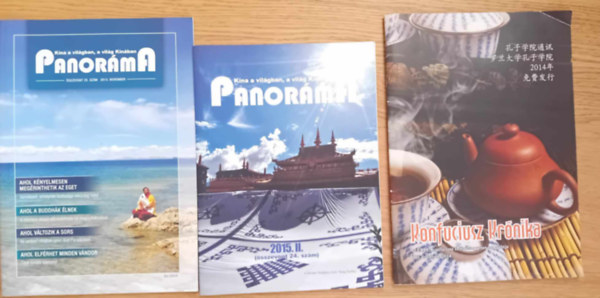 Panor�ma  K�na a vil�gban,a vil�g K�n�ban 2015/25.sz�m november, 2015/24. sz�m,Konfuciusz Kr�nika 2014 VIII.