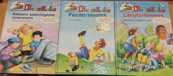 Alexandra Fischer-Hunold, Silvio Neuendorf, Heike Wiechmann, Heidemarie Brosche, Christian Zimmer Ulli Schubert - 3 db Olvas Kalz (Kis trtnetek, nagy kalandok): Focitrtnetek + Kedvenc szmtgpes trtneteim + Lnytrtnetek