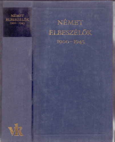 Gy�rffy Mikl�s  (szerk.) - N�met elbesz�l�k 1900-1945