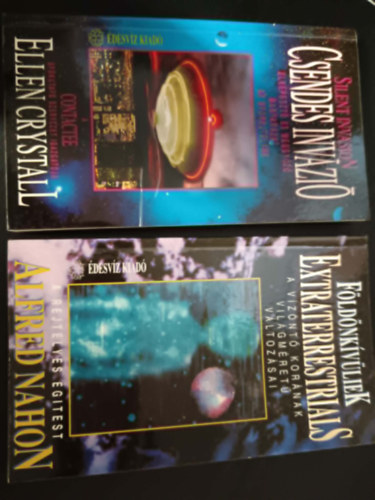 Földönkívüliek extraterrestrials+csendes invázió 2db