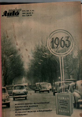 Autó-motor 1963. teljes évfolyam
