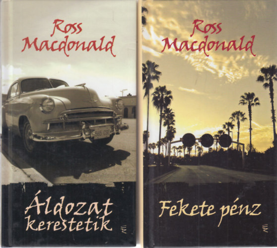 Ross MacDonald - ldozat kerestetik + Fekete pnz (2 m)