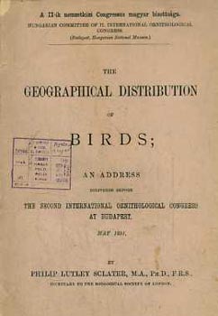 P. L. Sclater - The geographical distribution of birds