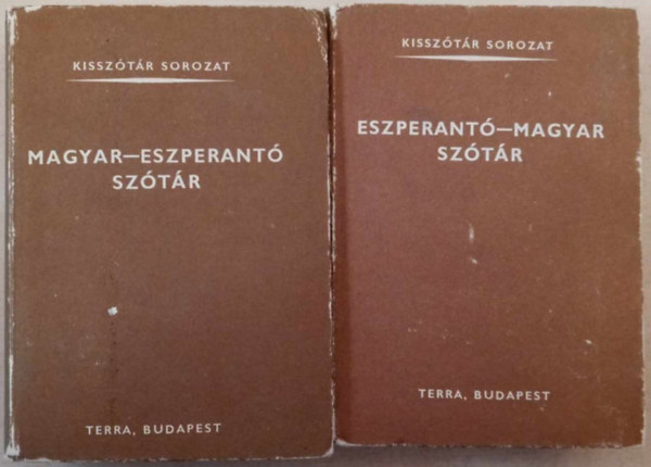 Alfonz Pechan - Eszperant�-magyar, magyar-eszperant� sz�t�r