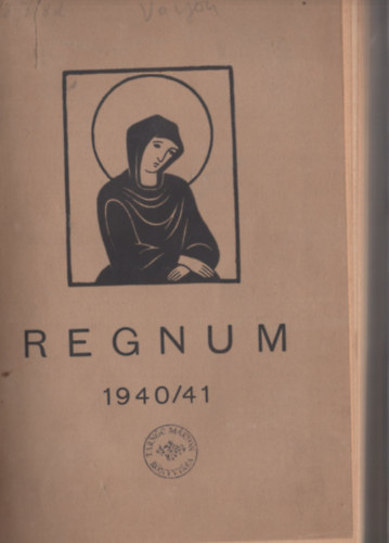 Budapest - Regnum egyh�zt�rt�neti �vk�nyv 1940-1941