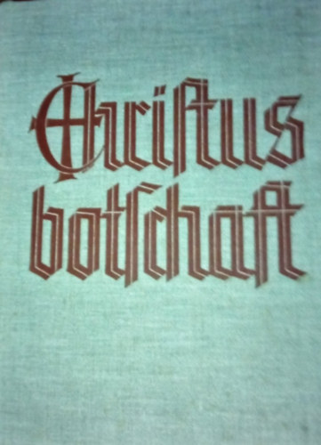 Dr. Adolf Donders - Christusbotschaft. Predigtentwrfe durch das Heilige Jahr der Kirche.