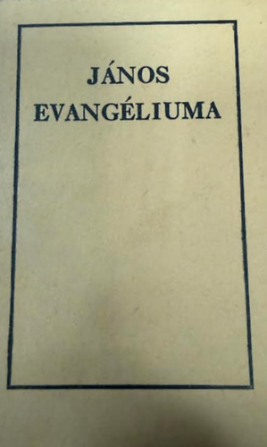 J�nos evang�liuma