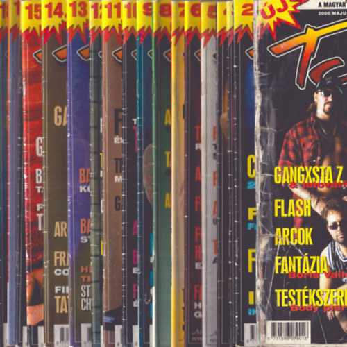 Kirly Istvn  (Fszerk.) - Tattoo magazin 1-19. szm