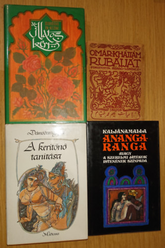 Kaljánamalla, Muhammad An-Nefzawi, Dámódaragupta Omár Khájjám - 4 klasszikus erotikus könyv keletről: Rubaiját, Anangaranga, Az illatos kert, A kerítőnő tanácsai
