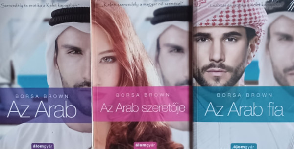 Borsa Brown - Az Arab + Az Arab szeretje (Arab 2.) +  Az Arab fia  (3 m)