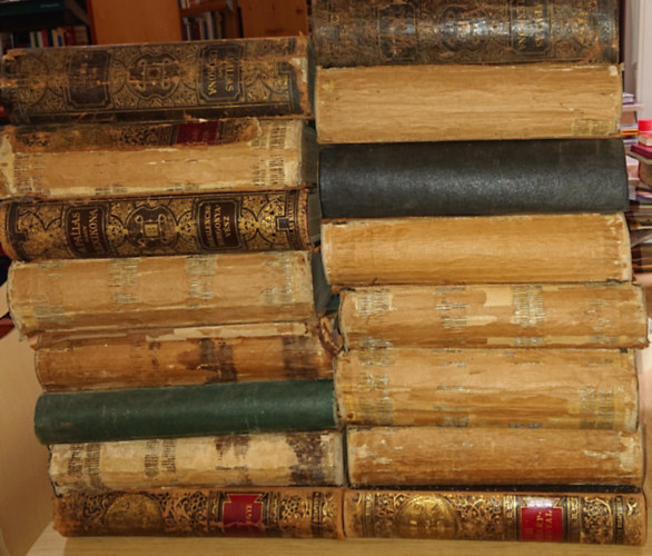 A Pallas Nagy Lexikonnak mind a 16 ktete - teljes sorozat