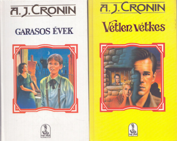 A. J. Cronin - 2 db A. J. Cronin k�tet: Garasos �vek + V�tlen v�tkes
