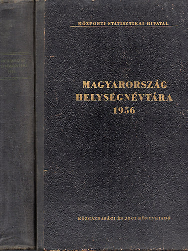 Magyarorsz�g helys�gn�vt�ra 1956