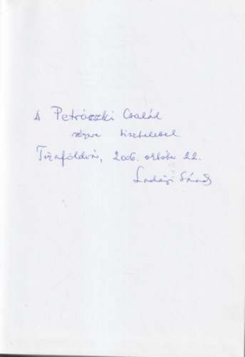 Ladányi Sándor - Adalékok a Magyarországi Református Egyházban az 1956-1957-es esztendőben történtekhez - Dokumentumok a Református Megújulási Mozgalom és az Országos Intézőbizottság tevékenysége, valamint a megtorlások történetéből - dedikált