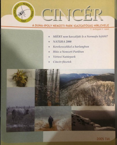 K�zdy P�l - Cinc�r 1. �vf. 1. sz�m (2005 t�l)