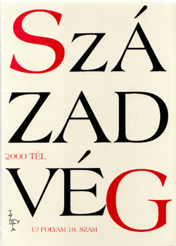 Szzadvg 2000 tl , j folyam 19. szm