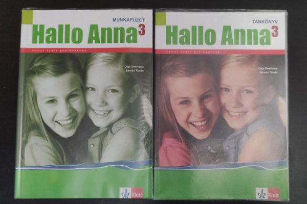 Srvri Tnde Olga Swerlowa - Hallo Anna 3 - Nmet nyelv gyerekeknek (Tanknyv + Munkafzet)