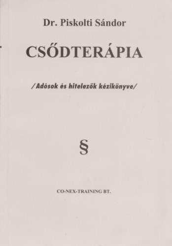 Piskolti S�ndor - Cs�dter�pia