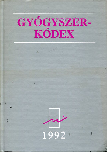 Dr. Alfldi Sndor - Gygyszerkdex '92