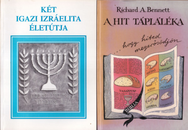 Christian Briem, Richard A. Bennett Samuel Jardine - 6 db vall�si k�nyv: A hit t�pl�l�ka + K�t igazi izr�elita �let�tja + Izrael titka + Krisztus iskol�j�ban + A Krisztusban h�v�k elragadtat�sa + �radat a kisz�radt F�ld�n