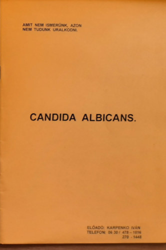 Karpenko Ivn - Candida Albicans