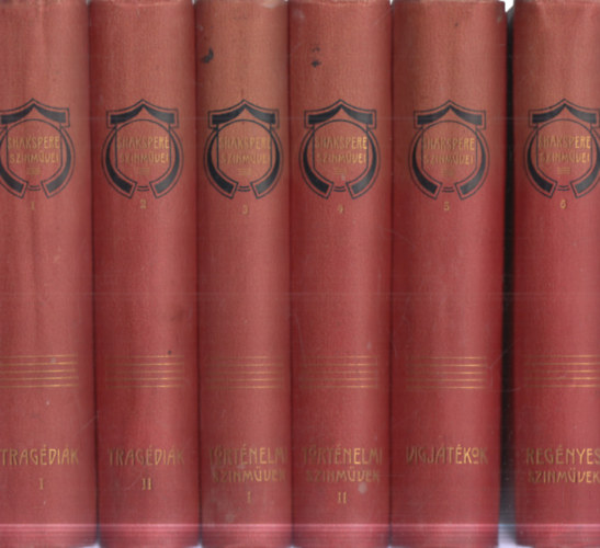 William Shakespeare - Shakspere ( Shakespeare) sz�nm�vei I-VI.