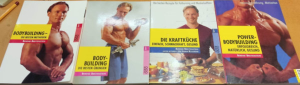 Berend Breitenstein - 4 db Test�p�t�s: Bodybuilding - Die Besten Methoden; Bodybuilding - Die Besten �bungen; Die Kraftk�che: Einfach, Schmackhaft, Gesund; Power-Bodybuilding: Erfolgreich, Nat�rlich, Gesund