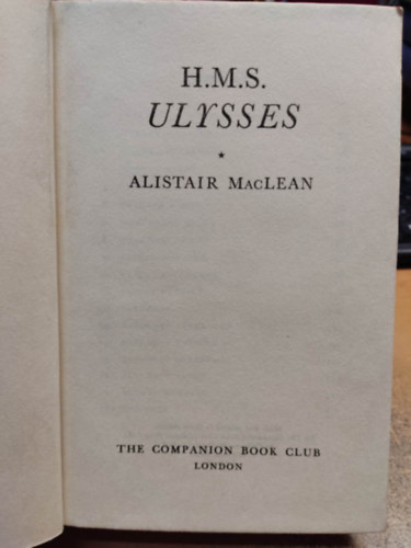 Alistair MacLean - H.M.S. Ulysses