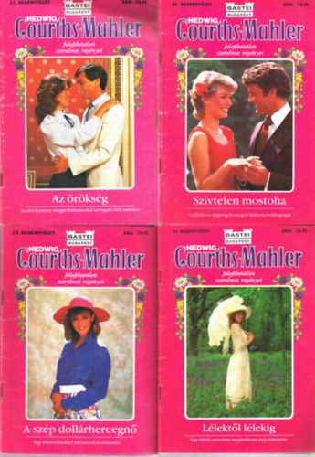 Hedwig Courths-Mahler - Hedwig Courths-Mahler romantikus regényfüzetei 21-30. szám