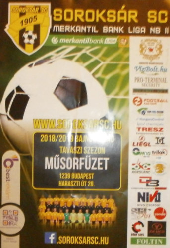 Soroksr SC 2018/2019 bajnoki vad tavaszi msorfzet