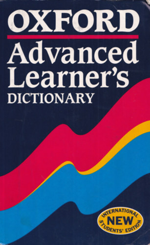 Oxford advanced learner' s dictionary