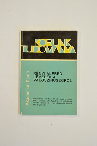 Rnyi Alfrd - Levelek a Valsznsgrl