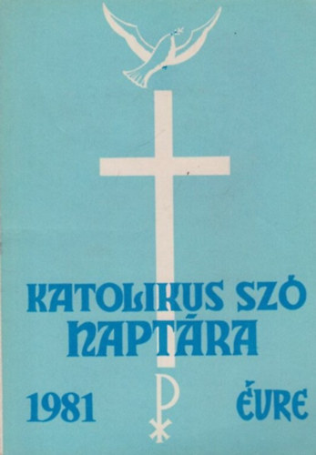 A katolikus sz� napt�ra 1981 �vre