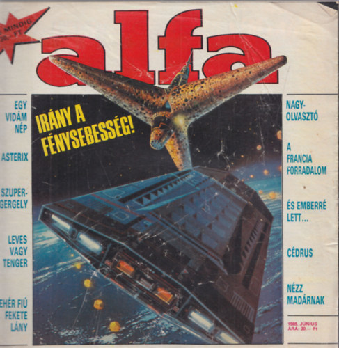Ivanics Istv�n  (f�szerk.) - IPM Junior Alfa 1989. j�nius