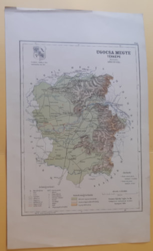 Gönczy Pál - Kogutowicz Manó - Ugocsa Megye térképe